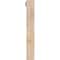 Ekena Millwork Traditional Block Smooth Bracket w/ Offset Brace, Douglas Fir, 3 1/2"W x 18"D x 26"H BKT0402X18X26TRA05SDF - alternate 4